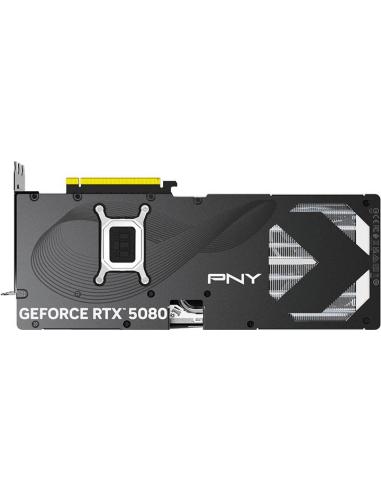 PNY GeForce RTX 5080 Overclocked Triple Fan 16GB GDDR7 Reflex 2 RTX AI DLSS4