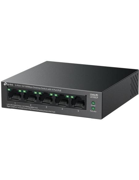 TP-Link LiteWave LS105P Switch PoE 5 Puertos Gigabit Ethernet