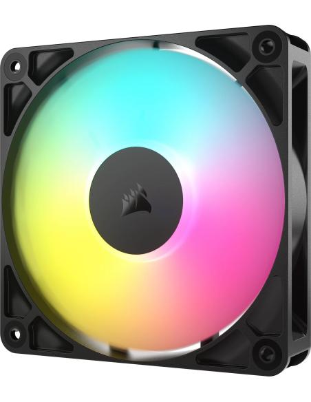Corsair RS120 ARGB Pack Triple Ventilador Suplementario PWM 120mm Negro