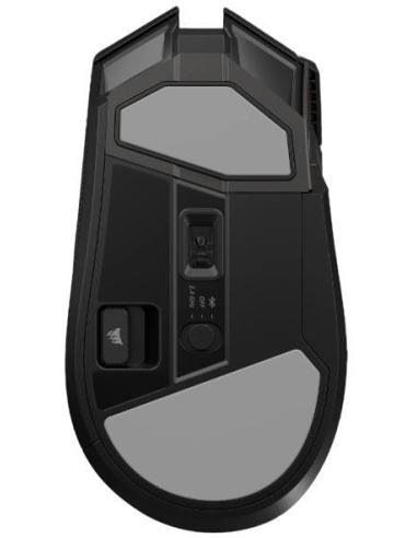 Corsair Darkstar Wireless RGB MMO Ratón Inalámbrico Gaming Negro 26000 PPP