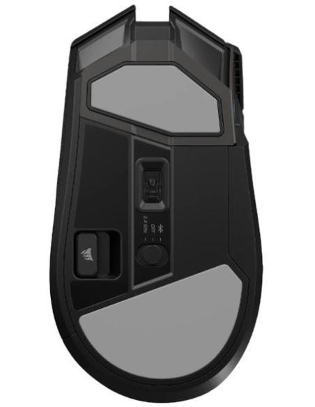 Corsair Darkstar Wireless RGB MMO Ratón Inalámbrico Gaming Negro 26000 PPP