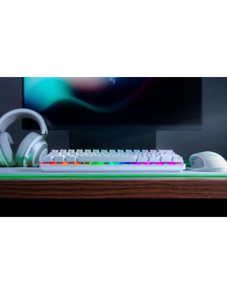 Razer Huntsman Mini Mercury Teclado Mecánico Blanco