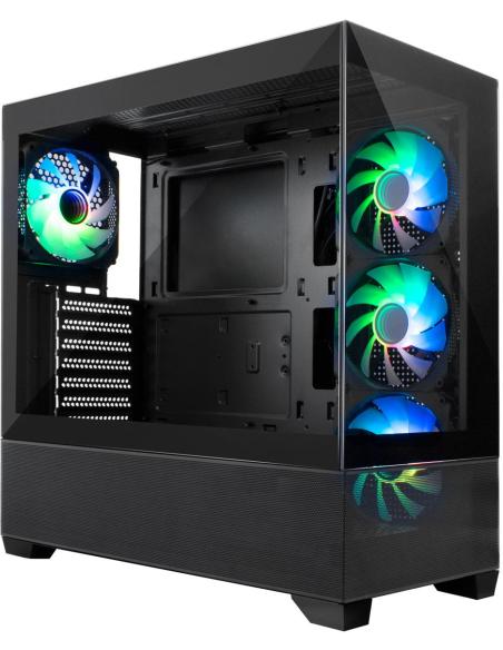 CoolBox GA250 Vision Cristal Templado USB-C 3.2 Negro