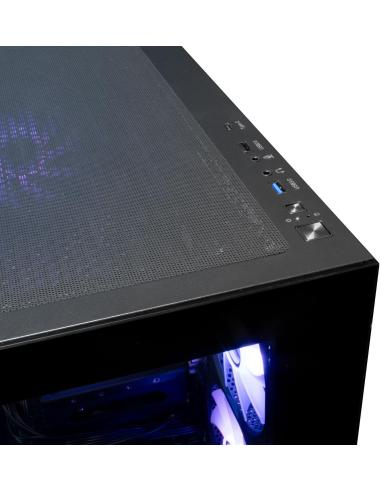 CoolBox GA250 Vision Cristal Templado USB-C 3.2 Negro