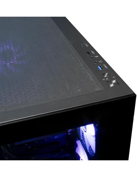 CoolBox GA250 Vision Cristal Templado USB-C 3.2 Negro