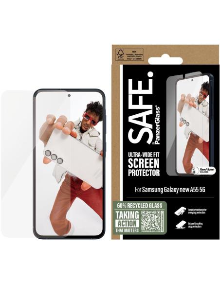 PanzerGlass SAFE Protector de Pantalla para Samsung A55 5G
