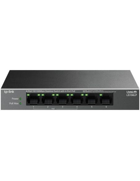 TP-Link Litewave LS106LP Switch PoE L2 6 Puertos Ethernet Gigabit