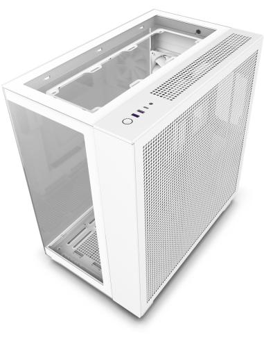 NZXT H9 Elite Cristal Templado USB 3.2 Blanca