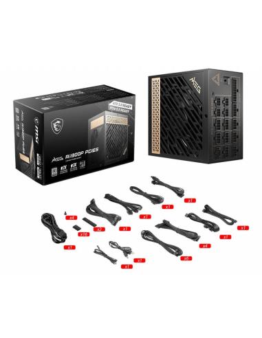 MSI MEG Ai1300P PCIE5 1300W 80 Plus Platinum Full Modular