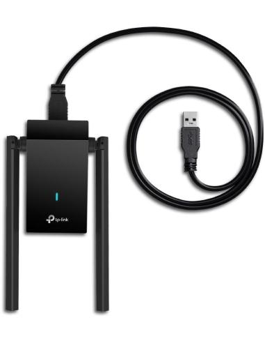 TP-Link Archer TX20U Plus Adaptador Inalámbrico USB AX1800 Wifi 6 Doble Banda Negro