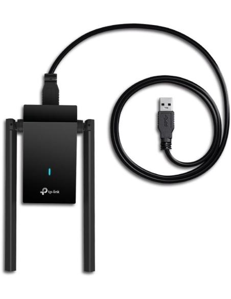 TP-Link Archer TX20U Plus Adaptador Inalámbrico USB AX1800 Wifi 6 Doble Banda Negro