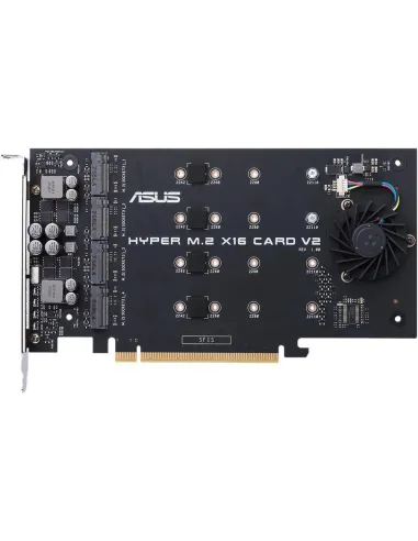 Asus HYPER M.2 X16 CARD V2 Adaptador Discos Duros PCIe a M.2