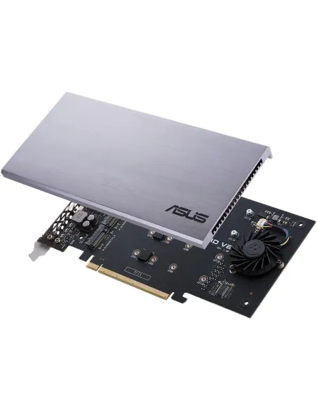 Asus HYPER M.2 X16 CARD V2 Adaptador Discos Duros PCIe a M.2