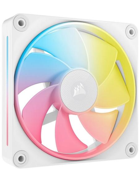 Corsair iCUE LINK LX140-R RGB Pack Doble Ventilador Suplementario PWM 140mm Blanco