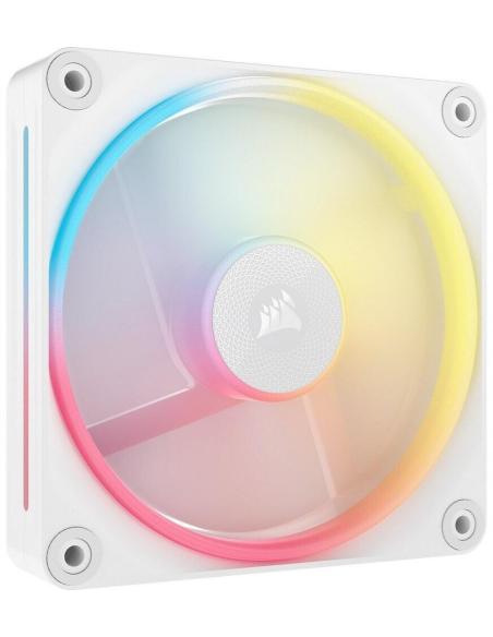 Corsair iCUE LINK LX140-R RGB Pack Doble Ventilador Suplementario PWM 140mm Blanco