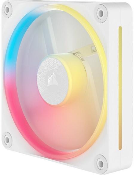Corsair iCUE LINK LX140-R RGB Pack Doble Ventilador Suplementario PWM 140mm Blanco