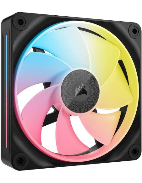 Corsair iCUE LINK LX140-R RGB Pack Doble Ventilador Suplementario PWM 140mm Negro