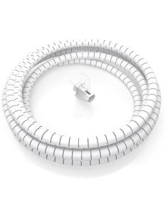 Aisens A151-0917 Organizador de Cables 1M Blanco-CABL61681