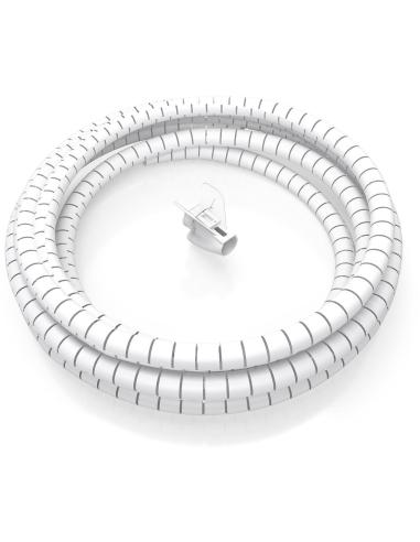 Aisens A151-0917 Organizador de Cables 1M Blanco