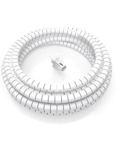 Aisens A151-0918 Organizador de Cables 2M Blanco-CABL61682