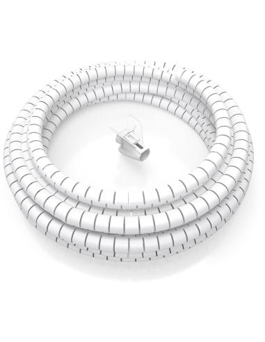 Aisens A151-0918 Organizador de Cables 2M Blanco