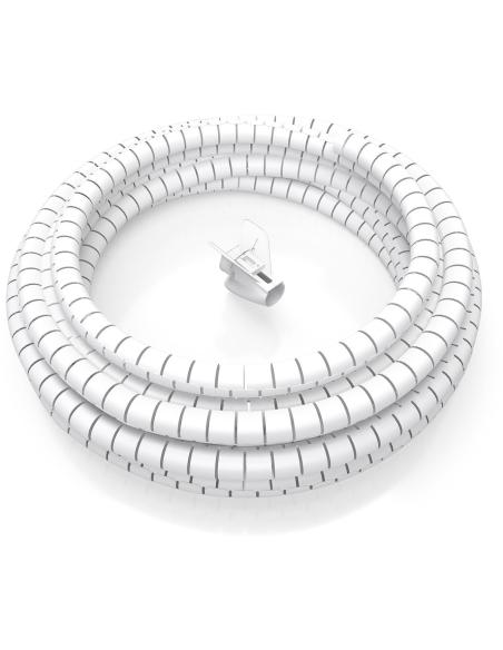 Aisens A151-0918 Organizador de Cables 2M Blanco
