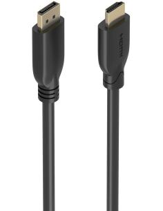 Aisens A125-0920 Adaptador DisplayPort a HDMI 5M Negro-CABL61684