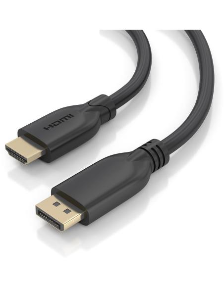 Aisens A125-0920 Adaptador DisplayPort a HDMI 5M Negro