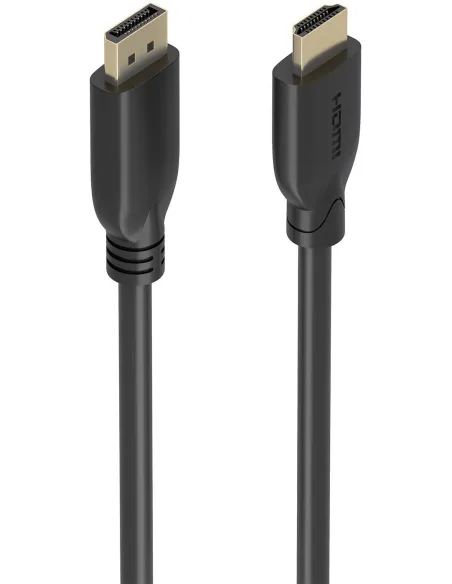 Aisens A125-0922 Adaptador DisplayPort a HDMI 10M Negro