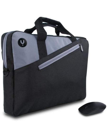 NGS MASTERKITBLACK Kit Maletín + Ratón Inalámbrico Master Kit 15.6"