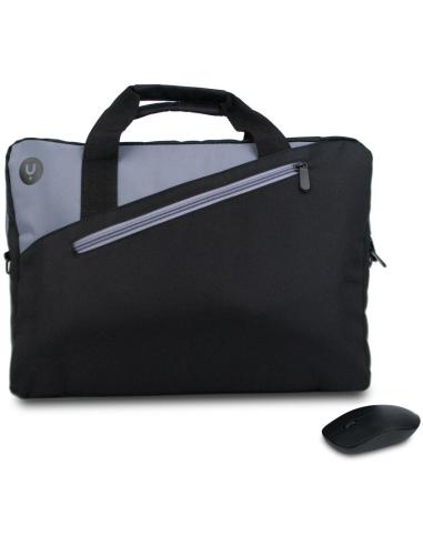 NGS MASTERKITBLACK Kit Maletín + Ratón Inalámbrico Master Kit 15.6"