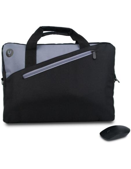 NGS MASTERKITBLACK Kit Maletín + Ratón Inalámbrico Master Kit 15.6"