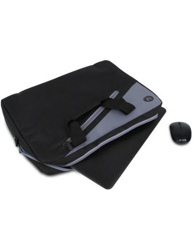 NGS MASTERKITBLACK Kit Maletín + Ratón Inalámbrico Master Kit 15.6"