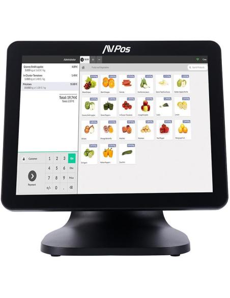 AVPos K5000 Intel N100/8GB/128GB SSD/15" W11 Pro