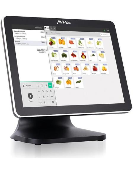 AVPos K5000 Intel N100/8GB/128GB SSD/15" W11 Pro