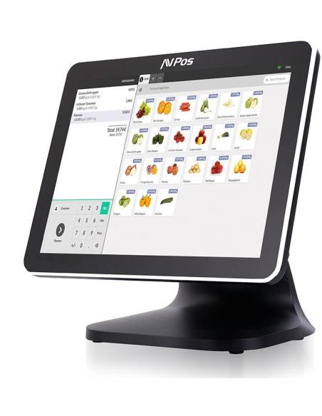 AVPos K5000 Intel N100/8GB/128GB SSD/15" W11 Pro