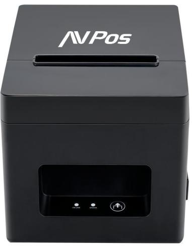 AVPos AVP-TC21NET Impresora de Tickets Térmica USB Negra