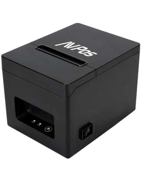 AVPos AVP-TC21NET Impresora de Tickets Térmica USB Negra