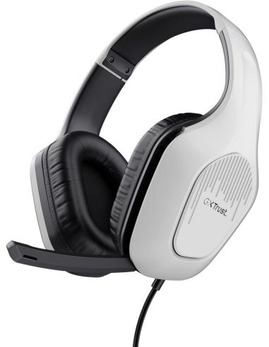 Trust GXT 415W Zirox Auriculares Gaming Multiplataforma Blancos