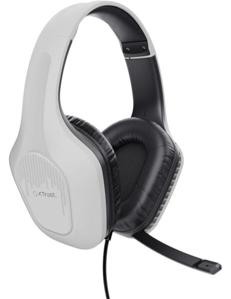 Trust GXT 415W Zirox Auriculares Gaming Multiplataforma Blancos
