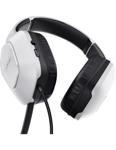 Trust GXT 415W Zirox Auriculares Gaming Multiplataforma Blancos