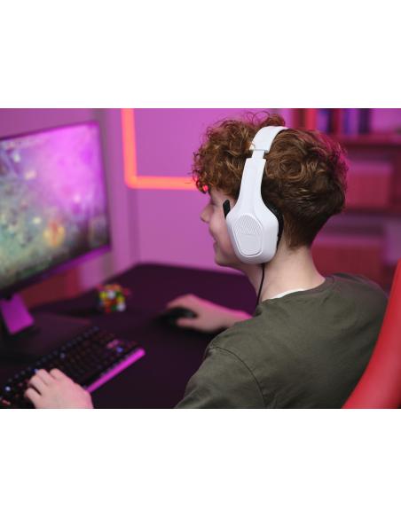 Trust GXT 415W Zirox Auriculares Gaming Multiplataforma Blancos