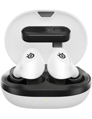 SteelSeries Arctis GameBuds Auriculares Inalámbricos Bluetooth Blancos