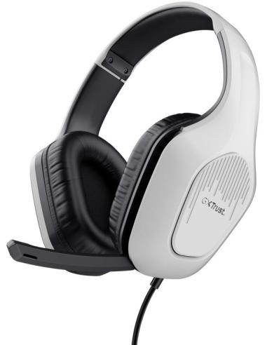 Trust GXT 415PS Zirox Auriculares Gaming Jack 3.5 Blancos