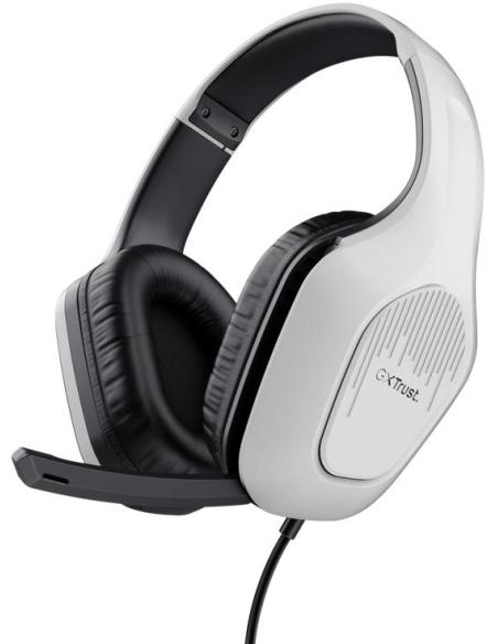 Trust GXT 415PS Zirox Auriculares Gaming Jack 3.5 Blancos