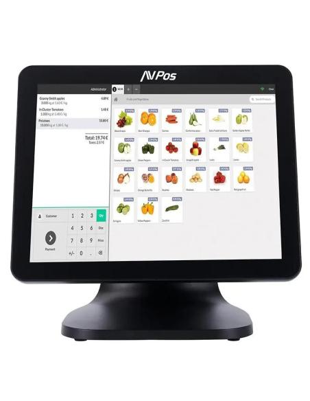 AVPos K5000 Flex Intel Core i5/8GB/128GB SSD/15" Táctil W11 Pro