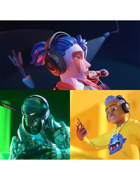 SteelSeries Arctis Nova 1 Auriculares Gaming Negros