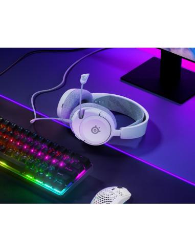SteelSeries Arctis Nova 1 Auriculares Gaming Blancos