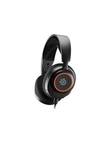 SteelSeries Arctis Nova 3 Auriculares Gaming RGB Negros