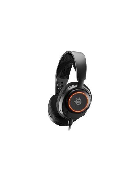 SteelSeries Arctis Nova 3 Auriculares Gaming RGB Negros